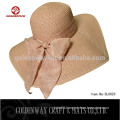 fashion ladies foldable wide brim straw hat